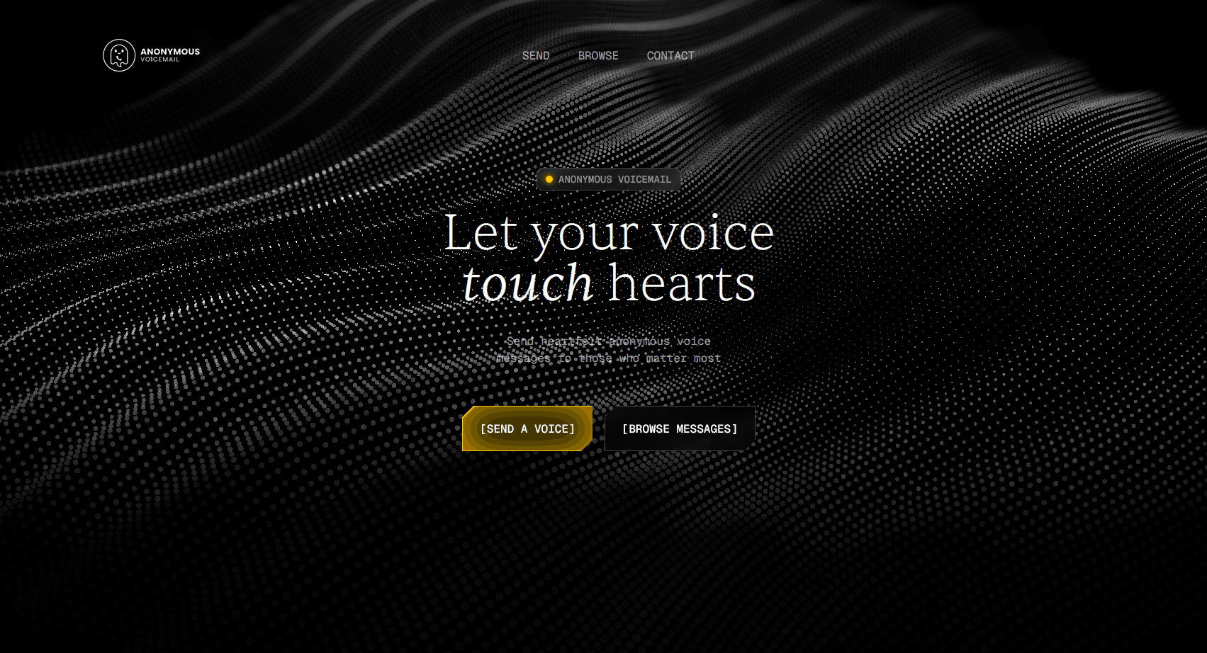Anonymous VoiceMail