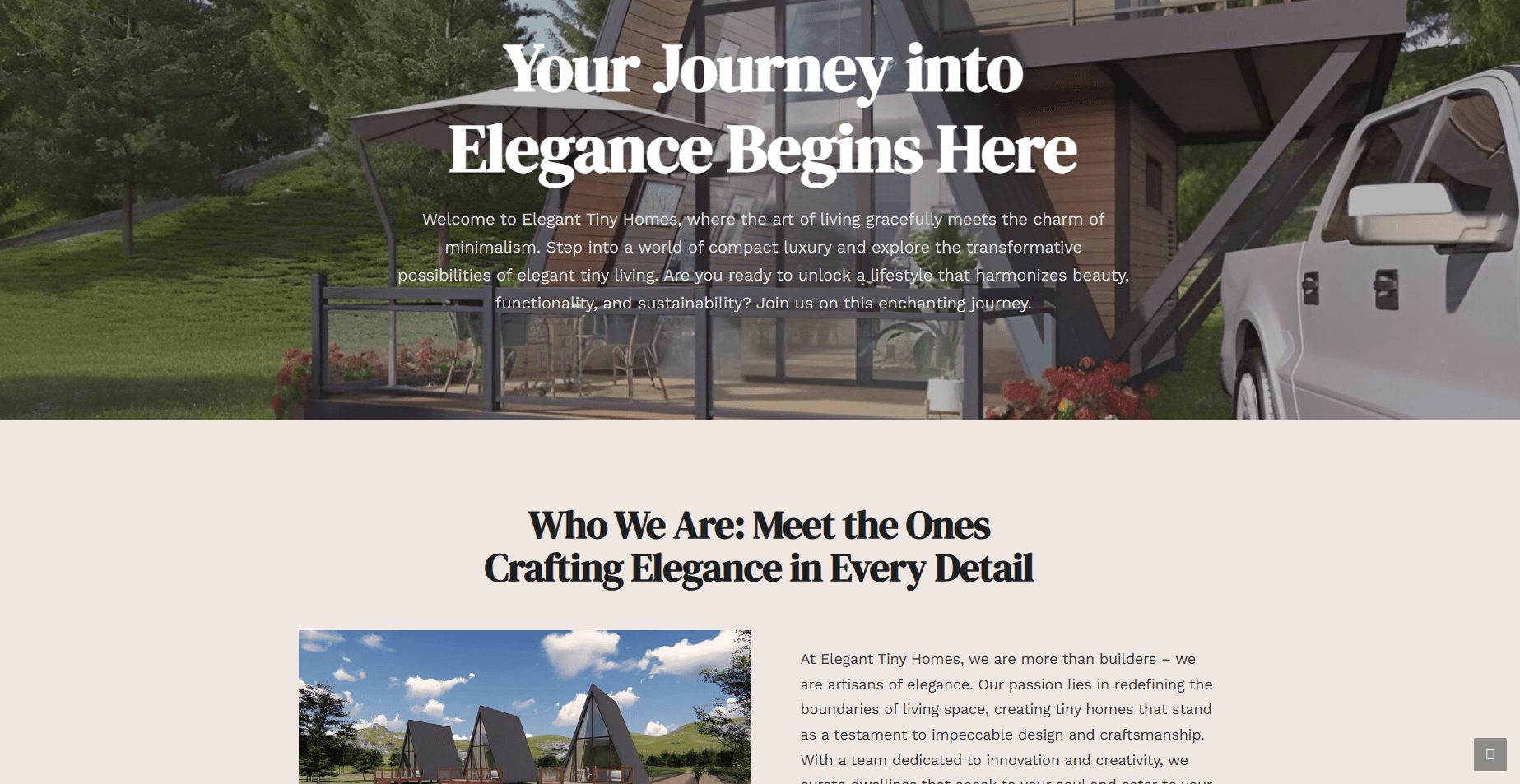 Elegant Tiny Homes