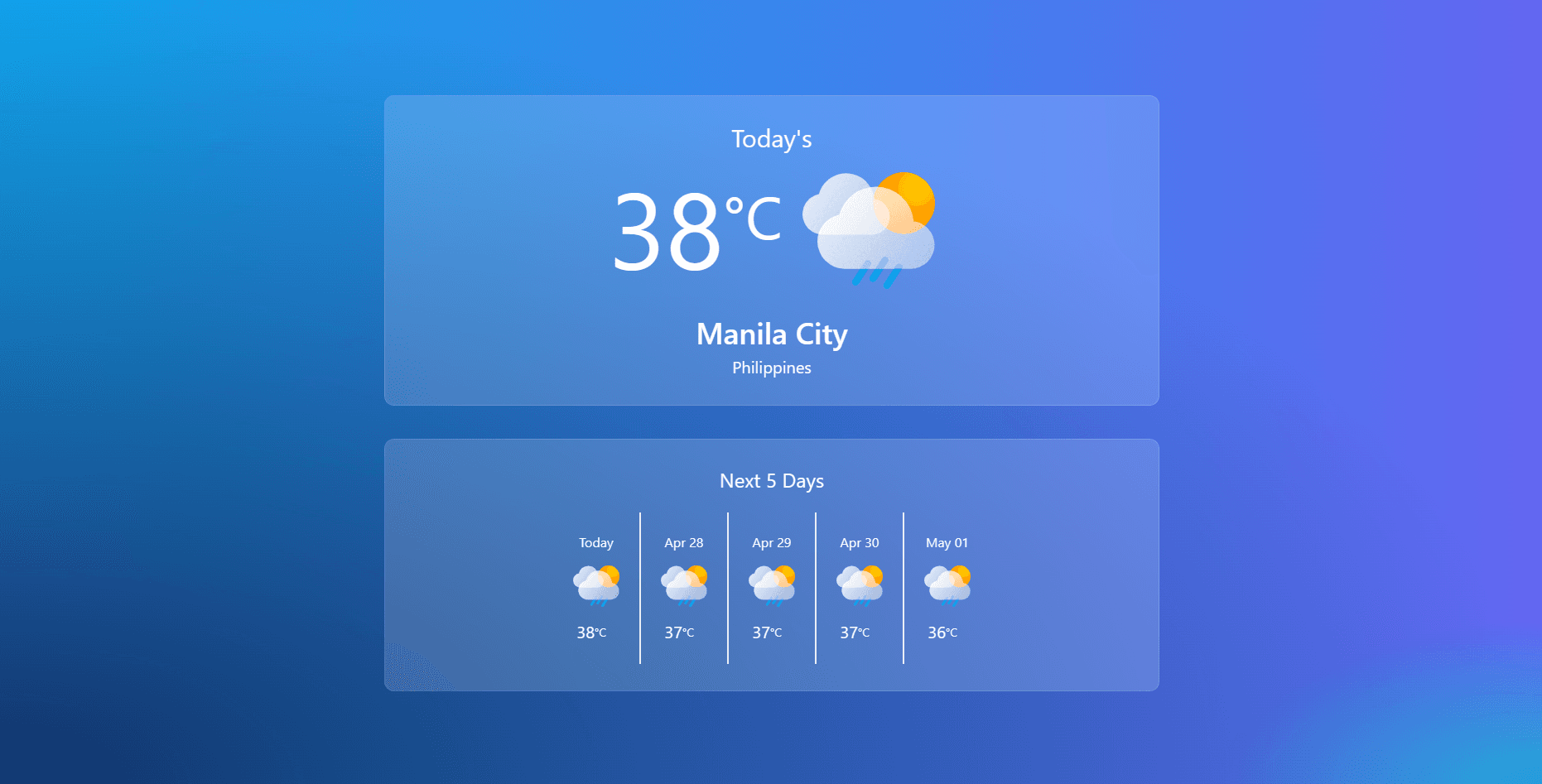 Weather App